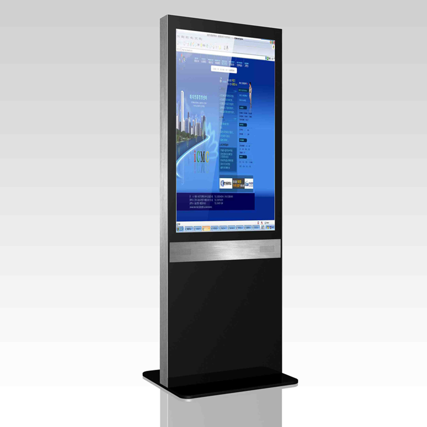 55 inch touch advertising machine