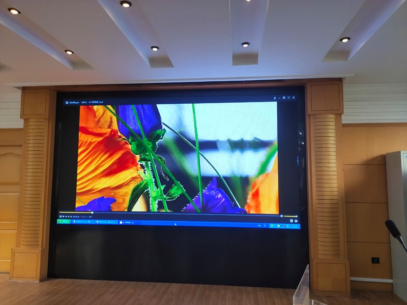 The Open University indoor full-color P2.5 display screen